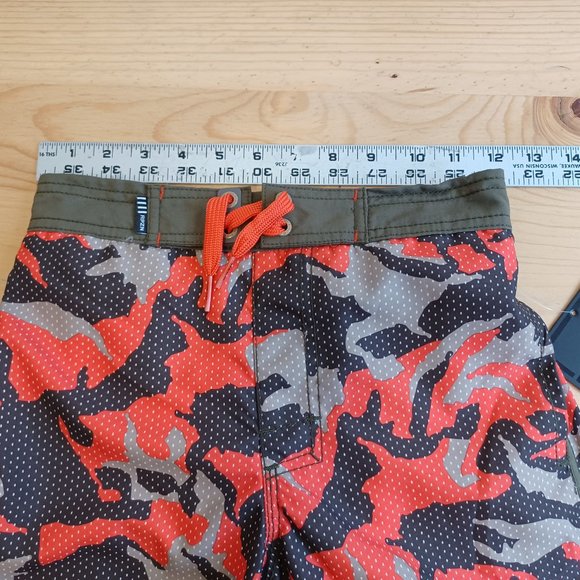 👓3/$40 NWT! Ripzone Boy's Army Camo Swim Trunks/Shorts (3554) - Picture 7 of 8